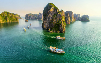 Cruzeiros de luxo em Ha Long: uma experiência de descanso verdadeiramente exclusiva